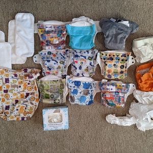 Lot of Cloth Diapers